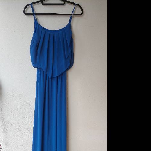 Kleid, blau, zu finden am Stand 102 bei Dein Kleiderbügel