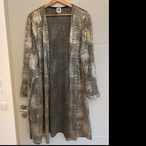 Cardigan gold xl Anne klein , zu finden am Stand 23 bei Dein Kleiderbügel