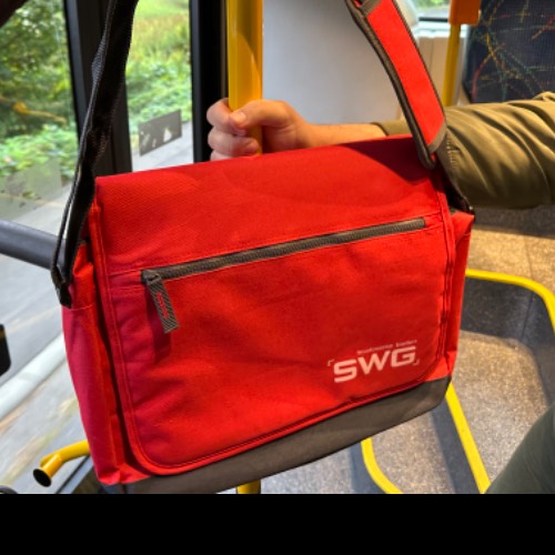 Swg giessen tasche , zu finden am Stand 13 bei Dein Kleiderbügel